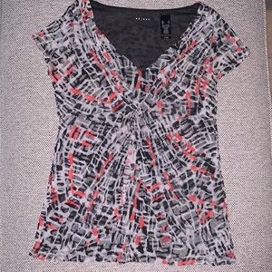 Cute top with unique neckline